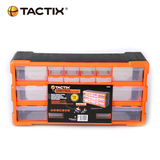 拓为TACTIX 22格抽屉式零件整理盒 收纳盒收纳箱柜 LEGO乐高适用