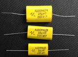 2.2 3.3 4.7UF音响专用分频电容 高音电容 分颇专用黄色电容