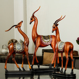 三羊开泰摆件动物雕刻工艺品新中式欧式家庭电视柜软装饰摆设礼物