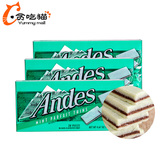 美国进口 Andes安迪士薄荷夹心巧克力132g*3盒 零食（代可可脂）