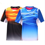 放价出售可印字2016新款韩国队中国队马来西亚队男款比赛羽毛球服
