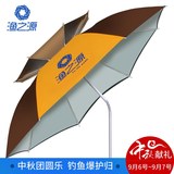 渔之源 户外钓鱼伞1.8/2米防风钓伞万向折叠加厚防晒雨伞遮阳伞