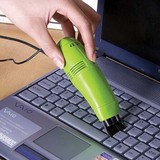 USB电脑键盘清洁刷 迷你USB键盘吸尘器 强力清洁笔记本灰尘刷