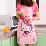 【天天特价】韩版可爱围裙 防水围裙 厨房做饭防油透明无袖围裙