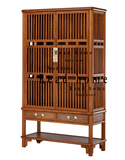 念家居高端明清古典新中式现代简约非洲花梨木实木正品酒柜装饰柜
