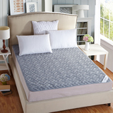 全棉4D透气网格竹炭纤维床垫1.5米床可折叠单双人加厚床垫1.8m