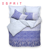 Esprit home家居全棉四件套纯棉活性印染青花瓷淡雅1.8米套件