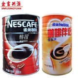 雀巢咖啡醇品速溶咖啡500g+雀巢咖啡伴侣植脂末700g