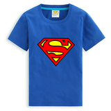 超人童装 儿童短袖t恤 男童春夏装2016男孩新款半袖 小孩宝宝衣服