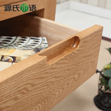 纯实木床头柜床边柜带抽屉储物柜北欧简约卧室家具边桌