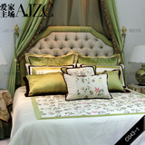 爱家主场布艺床现代简约欧式床双人1.8米美式床软包床小户型婚床