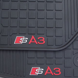 奥迪A3 A4L A6L防水耐磨防滑乳胶橡胶进口加厚定制汽车脚垫专用