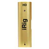 【叉烧网】IK iRig HD 金色限量版 高品质移动吉他接口 闪电接口
