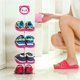 创意儿童鞋架简易鞋柜可爱动物立体挂式鞋架多层收纳防尘整理置物