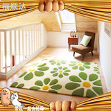 现代简约3D茶几地毯客厅卧室床边毯加厚满铺飘窗垫门垫可定制logo