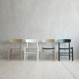 北欧现代简约橡木编绳实木餐椅 家用书桌椅 创意咖啡休闲椅 整装