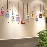 10框小熊星实木组合相框幼儿园儿童房卧室装饰个性创意特价照片墙
