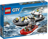 【特价现货】乐高 LEGO 60129  城市City系列/警察巡逻艇 2016