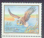 SER-K723 塞尔维亚 2007年与奥地利联合发行：鹰 邮票 外国邮票