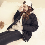 新款冬装韩版加厚羽绒棉服女青年学生面包服外套女学院风短款棉衣