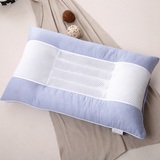 专柜枕头 纯棉决明子护颈椎枕头枕芯一对 成人单人保健枕芯正品