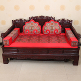 专业定做中式明清古典红木家具沙发坐垫椅垫罗汉床垫海绵垫椰棕垫