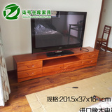 重庆高档泰国橡木实木地柜实木电视柜 木质影视柜多抽屉雕花客厅