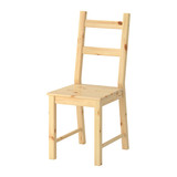 伊娃 天然实木餐椅/简约椅子/北京IKEA宜家专业正品代购