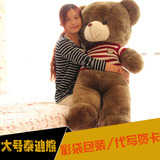 公仔玩偶娃娃毛绒玩具熊猫1.6米抱抱熊生日礼物送女友小号泰迪熊