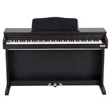 多瑞美KX-02电钢琴88键重锤榔头键盘 法国音源  白黑色木纹