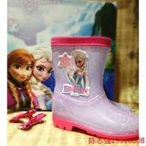 【年货节】儿童雨鞋冰雪奇缘雨靴冰雪公主防滑水鞋女童雨鞋