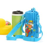 外贸外单包包可爱卡通儿童宝宝背带水壶袋保温隔热保温杯袋水杯套
