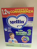 现货 原装空运进口代购意大利mellin美林奶粉3段三段1~2岁1200g克