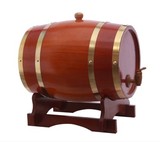 5L橡木酒桶红酒桶白酒桶装饰酒桶橡木桶葡萄酒木质木桶