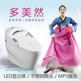 韩国多美然智能马桶 带LED屏一体式智能坐/座便器 智洁釉自动冲水