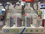 香港代购美国O2COOL保冷喷雾水壶骑行单车户外徒步运动水杯
