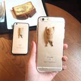 个性创意巴哥犬可萌宠物八哥iPhone6s手机壳苹果plus防摔软硅胶套