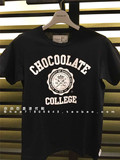 小小石香港代购 Chocoolate 16夏 女字母印花圓領短袖T恤1962