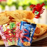 包邮台湾咔咔龙虾饼 龙虾片 非油炸膨化食品 康熙来了推荐美食90g