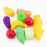 仿真食物水果蔬菜玩具 塑料水果蔬菜模型过家家玩具 宝宝益智玩具