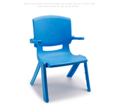 正品沁康加厚儿童塑料椅子幼儿园专用凳学生成人宝宝靠背扶手包邮