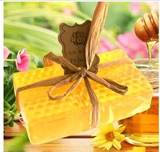 韩国正品天然蜂蜜皂手工精油皂蜂胶皂洁面美白滋养保湿洗脸皂
