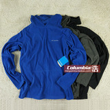 美国代购Columbia哥伦比亚男长袖保暖速干连帽薄款抓绒衣XM6297