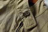 日本单 双扣立领 纯棉夹克男士商务外套 外贸原单剪标尾货YKK拉链