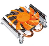 超频三S89刀刃 CPU散热器双热管超薄j1u小机箱 一体机CPU散热风扇