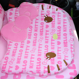 Hello Kitty单片可爱卡通汽车坐垫 四季通用无靠背座垫椅垫免捆绑