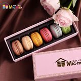 法国进口原料micmak马卡龙6枚礼盒装 手工甜点零食品礼物70g包邮