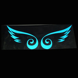 汽车身贴纸羽毛天使之翼翅膀个性反光车贴尾标志划痕改装饰贴纸