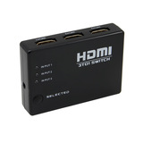 HDMI切换器 3进1出 分配器 三进一出 hub 2进1出 3D分频器 带遥控