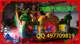 充气城堡室外大型蹦蹦床广场儿童游乐园高滑梯气垫现货淘气堡玩具